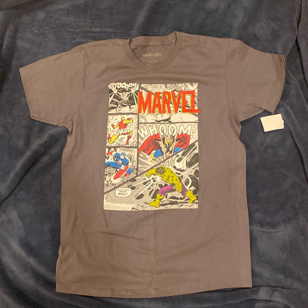 Classic marvel comics avengers T-shirt